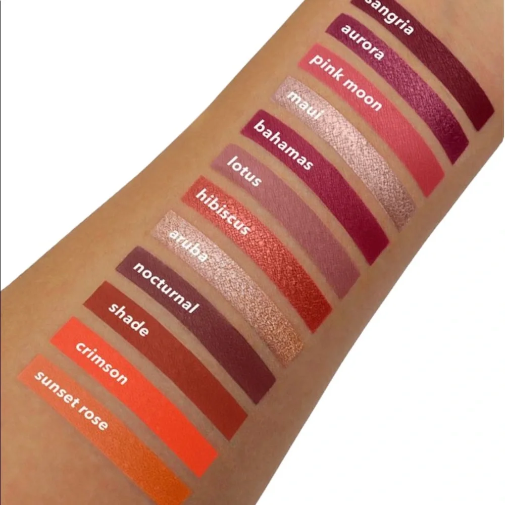 Ace Beaute | Eyeshadow | Scarlet Dusk | 12-Color Eyeshadow Palette New